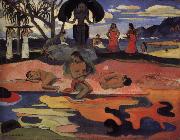Paul Gauguin Day of worship oil painting reproduction